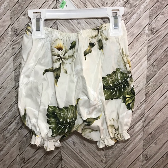 Ky’s Hawaiian Toddler Floral Print dress w/pant - Picture 3 of 3